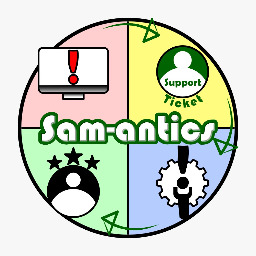 Sam-antics Logo